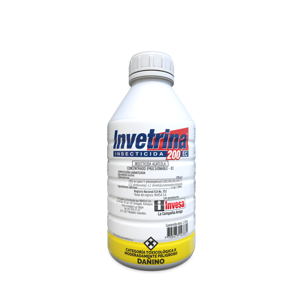 INVETRINA 200 EC - CIPERMECTRINA AGRICOLA